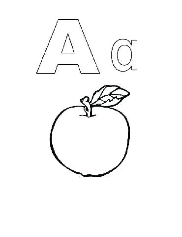 370x480 Alphabet Coloring Pages For Toddlers Letter B Coloring Page