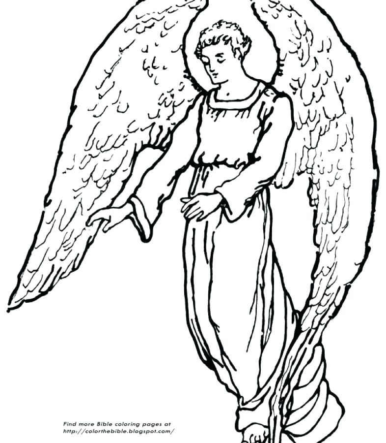 786x900 Angel Coloring Pages For Adults Angel Coloring Pictures For Adults