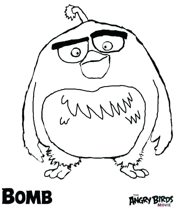 615x679 Free Angry Birds Coloring Pages Shippa.co