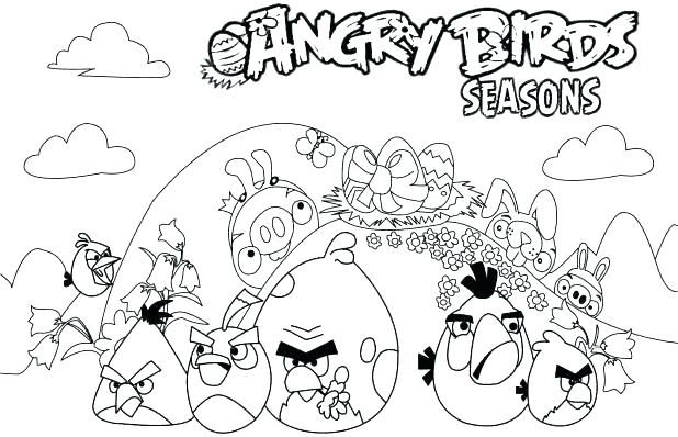 618x398 Angry Birds Coloring Pages Free Printable Angry Birds Coloring