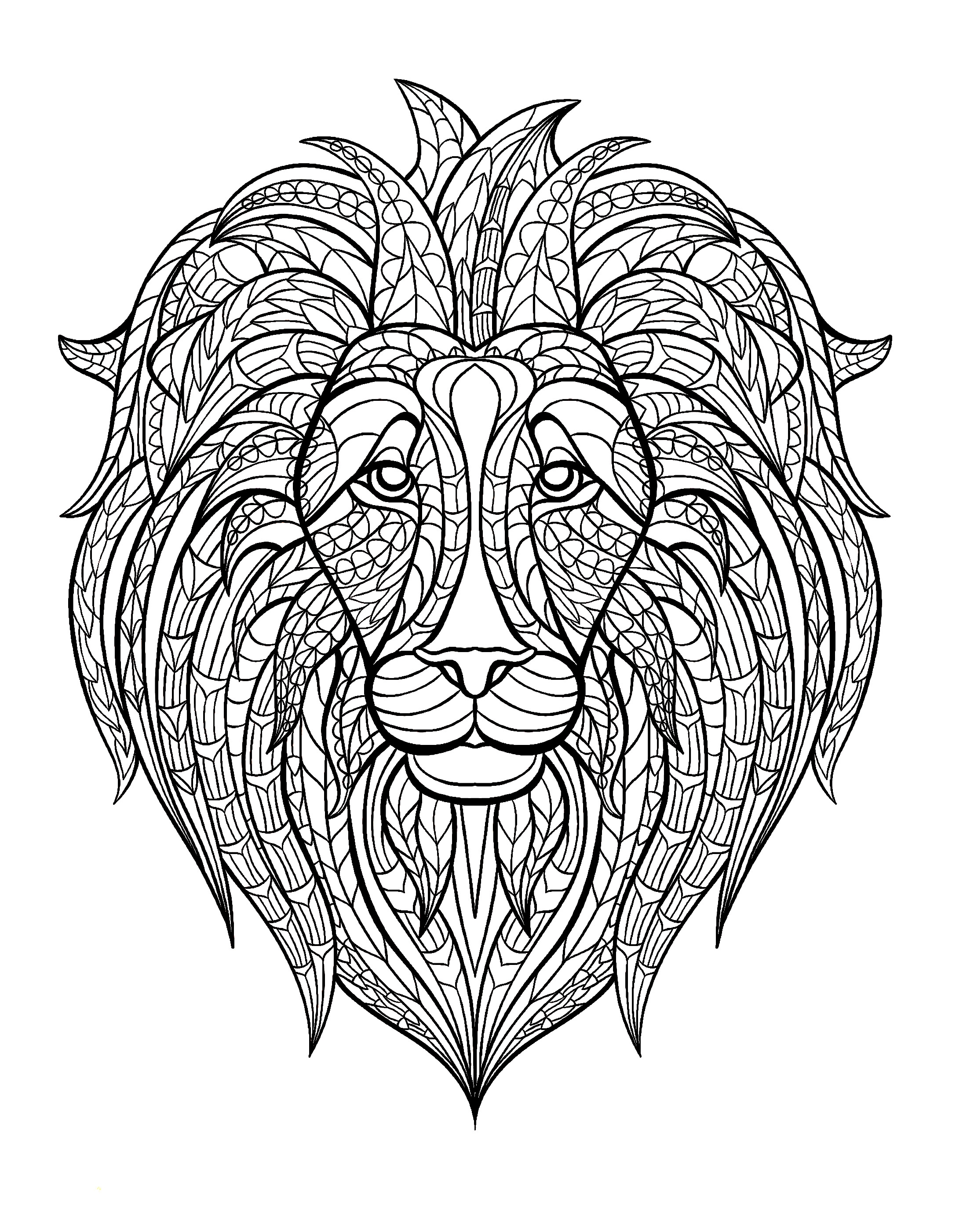 2190x2800 Noted Animal Mandala Coloring Pages Best Of Co