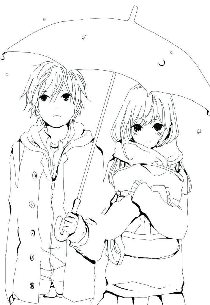 707x1024 Coloring Pages Of Anime Anime Wolf Man Coloring Pages Free