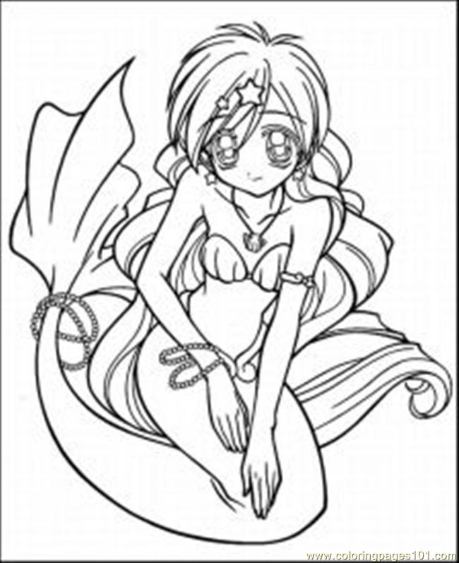 650x797 Anime Coloring Pages