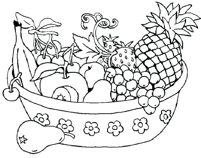 700x551 Fruit Coloring Sheets Fruit Printable Coloring Pages Unique Fruit
