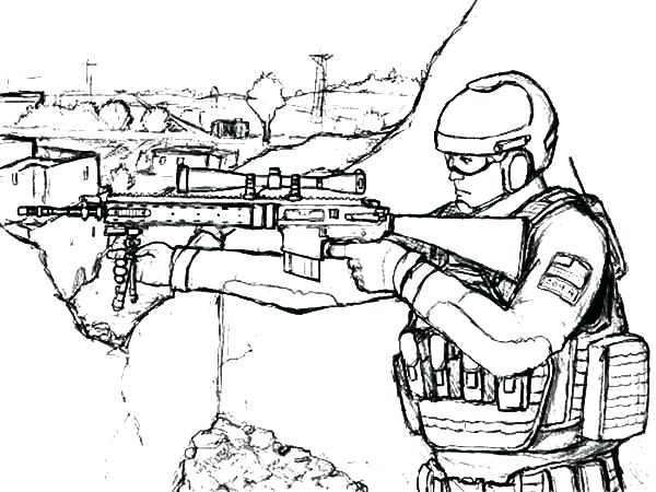 600x450 Military Coloring Pages