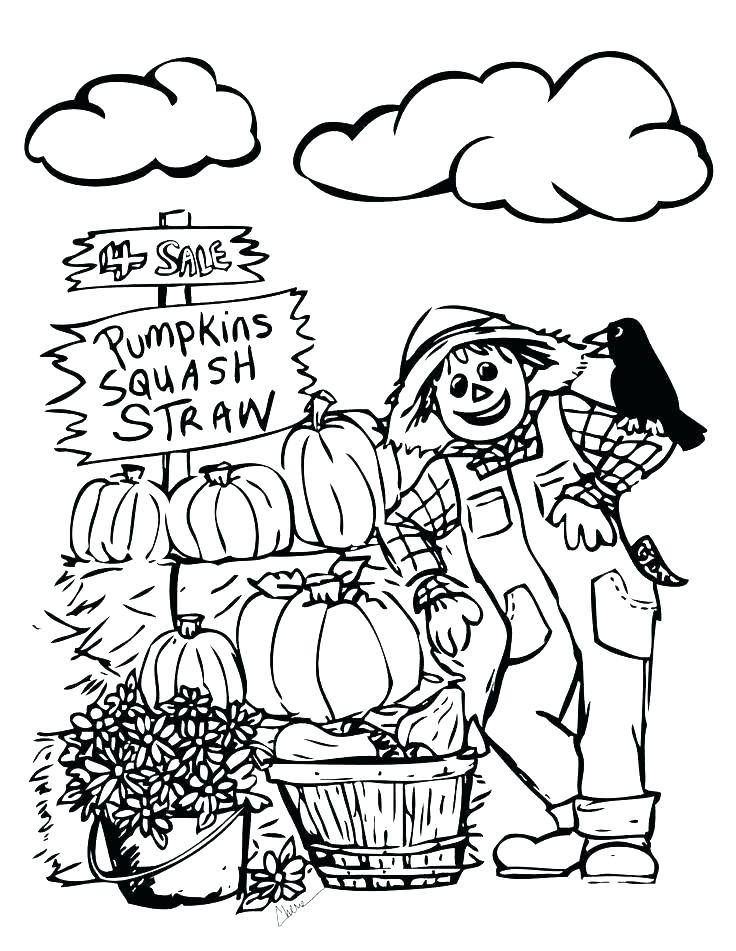 736x951 Printable Fall Coloring Pages