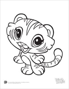 236x305 Learning Friends Giraffe Baby Animal Coloring Printable
