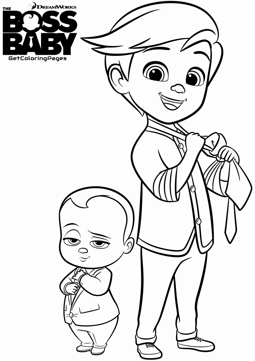 847x1200 Top 10 The Boss Baby Coloring Pages Babies