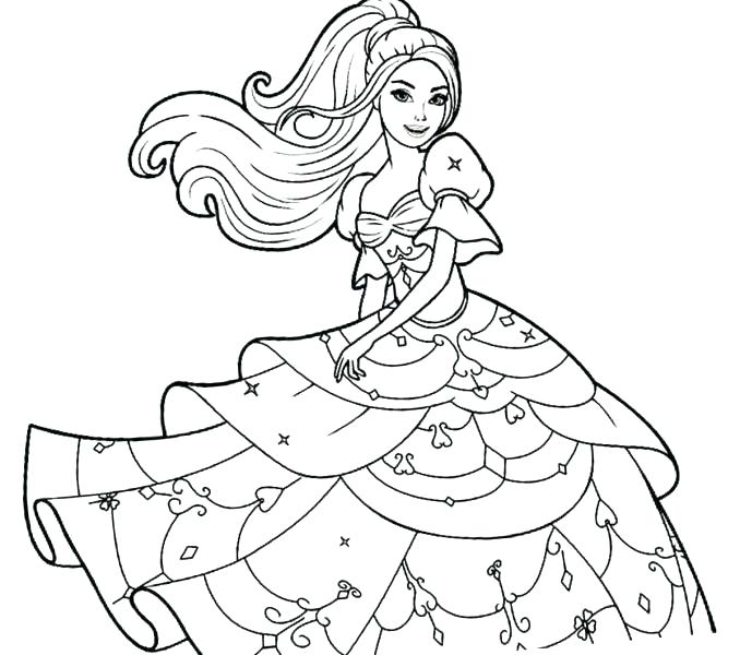 678x600 Free Barbie Coloring Pages Free Barbie Free Barbie Printable