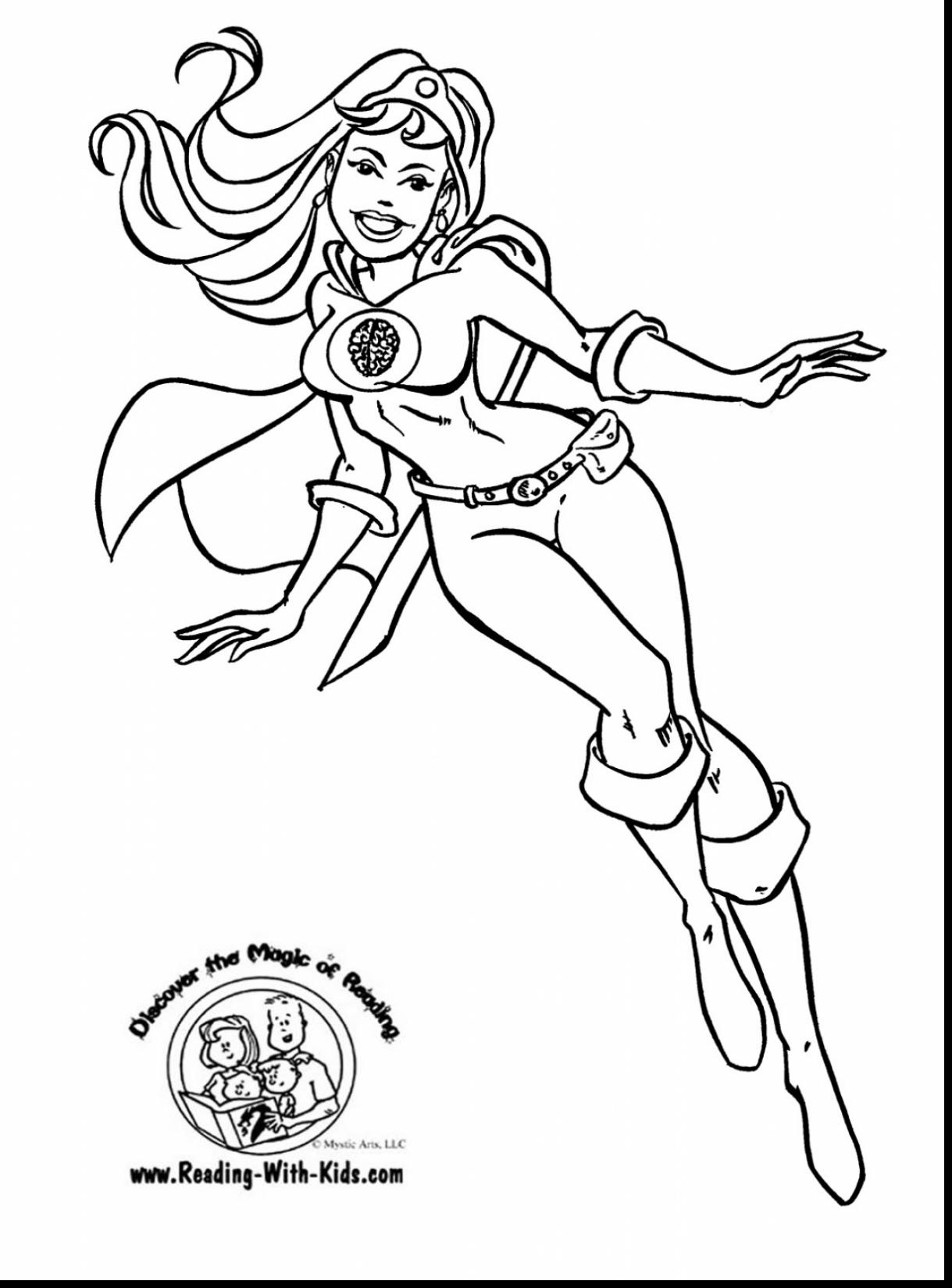 1219x1650 Batgirl Coloring Pages For Kids Printable To Print Best