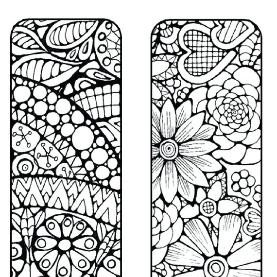 570x570 Weave Bookmark Coloring Page Bookmarks To Print And Color Bookmark