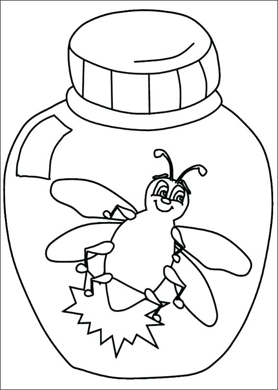 567x794 Insect Color Pages