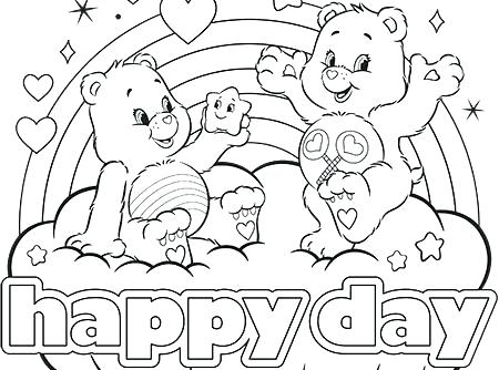 450x334 Pooh Bear Colouring Pages Online Bears Coloring Pages Happy Day