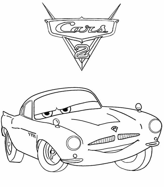 651x740 Cars 2 Characters The Queen Coloring Pages For Kids Cars 2
