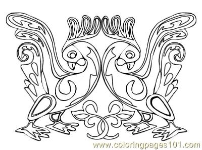 400x297 Celtic073 Coloring Page