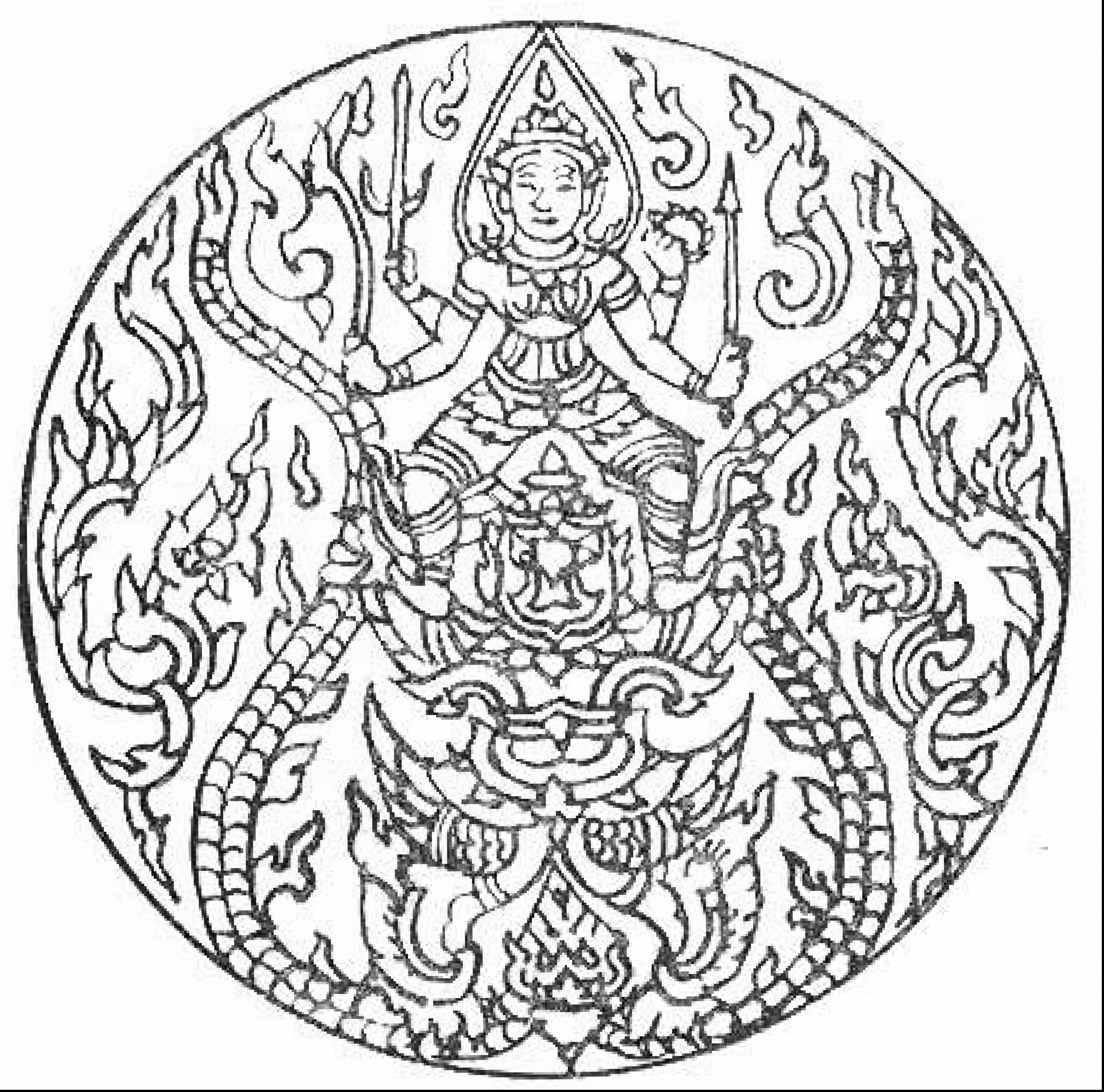 Free Celtic Coloring Pages For Adults