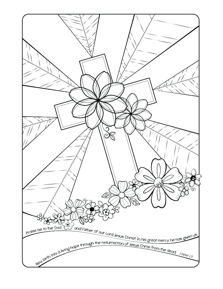 736x952 Christian Easter Coloring Pages Christian Coloring Pages Christian