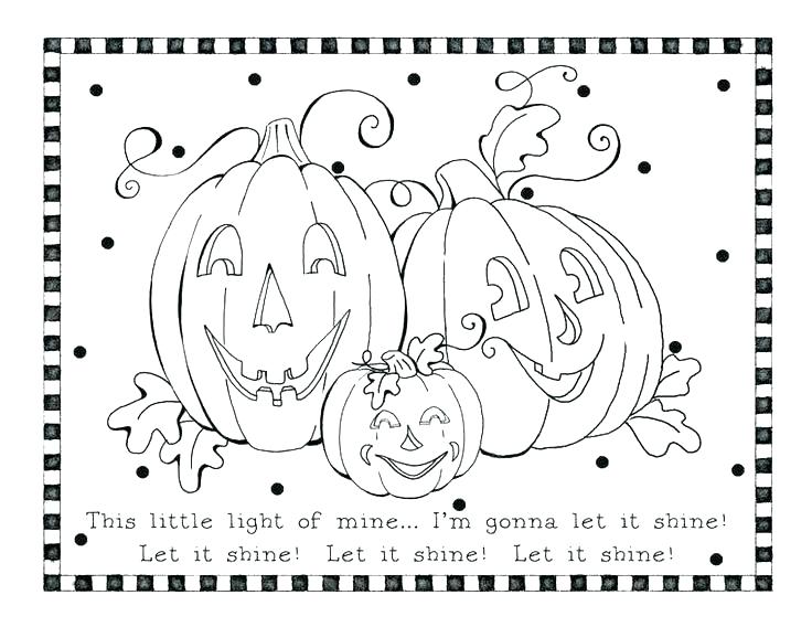 736x568 Christian Halloween Coloring Pages Free