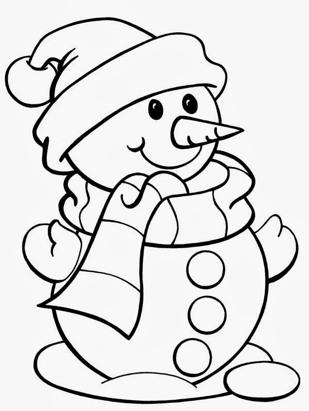 601x800 Free Printable Christmas Coloring Pages Animebgx