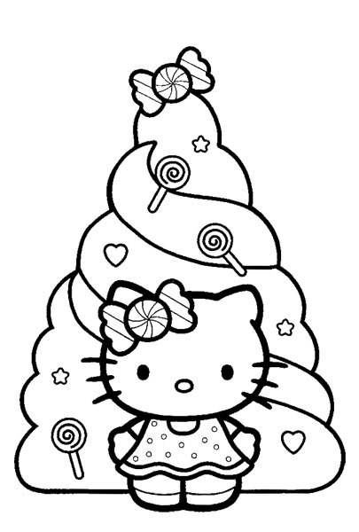 405x600 7 Free Christmas Coloring Pages