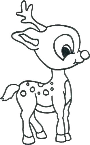 312x500 Free Christmas Coloring Pages