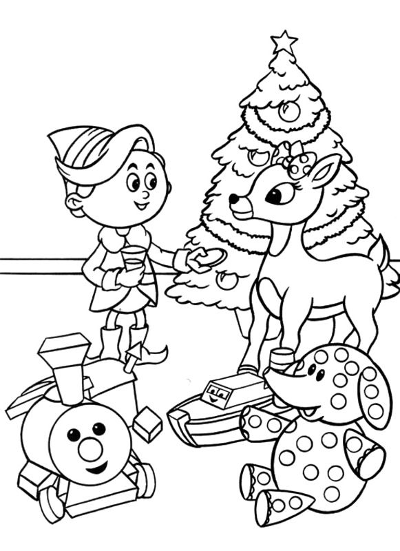 Free Christmas Coloring Pages Online