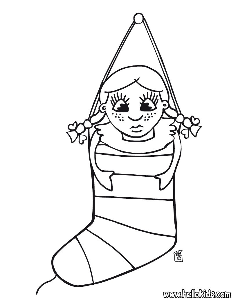 820x1060 Linkcity 016 Print Free Christmas Stocking Coloring Pages Online