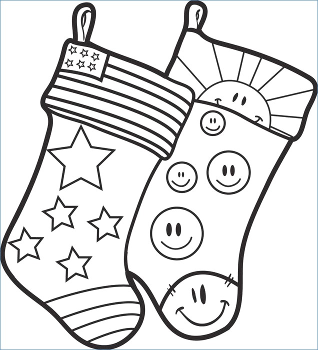 636x700 Basic Christmas Tree Coloring Page
