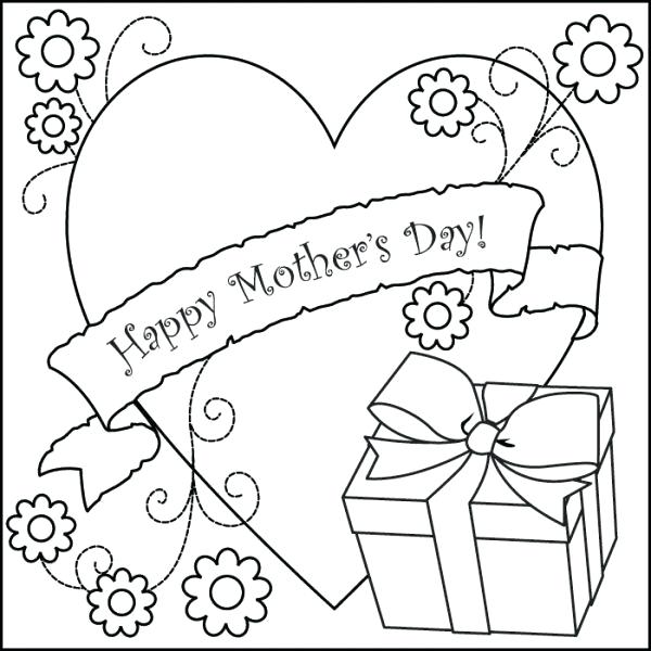 600x600 Free Clip Art Coloring Pages