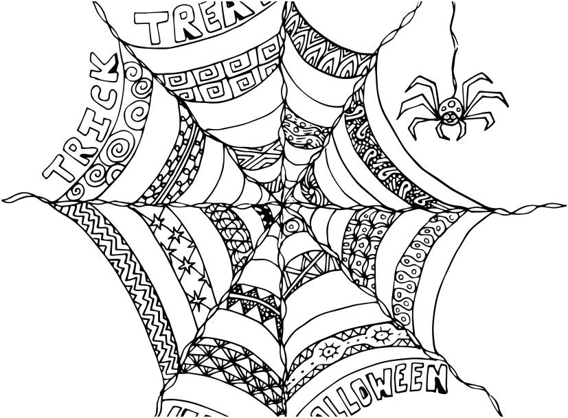 827x609 Coloring Page Websites Spider Web Coloring Pages 2 Free Adult