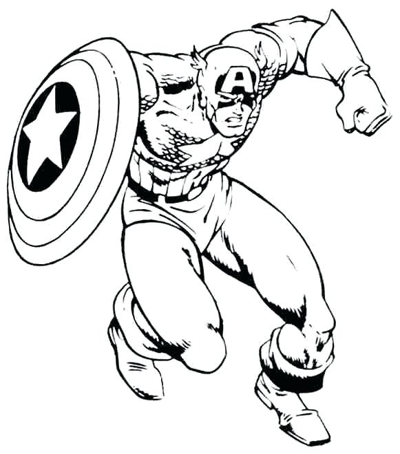 581x660 Captain America Color Pages Captain Coloring Page Lovely Free