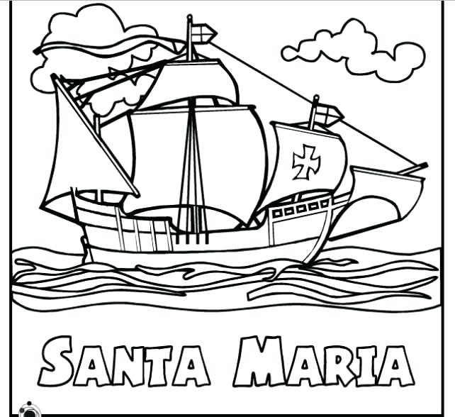642x588 Free Coloring Pages Christopher Columbus Optimalmining.club