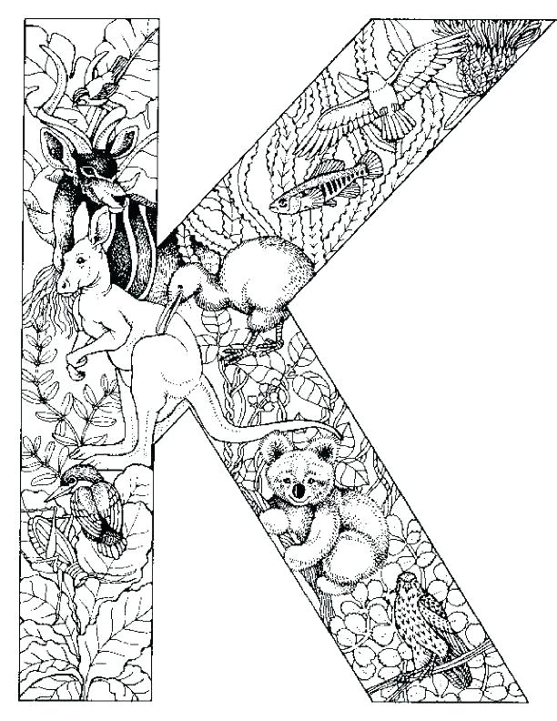 612x792 Amazing Animal Coloring Pages For Adults For Coloring Pages