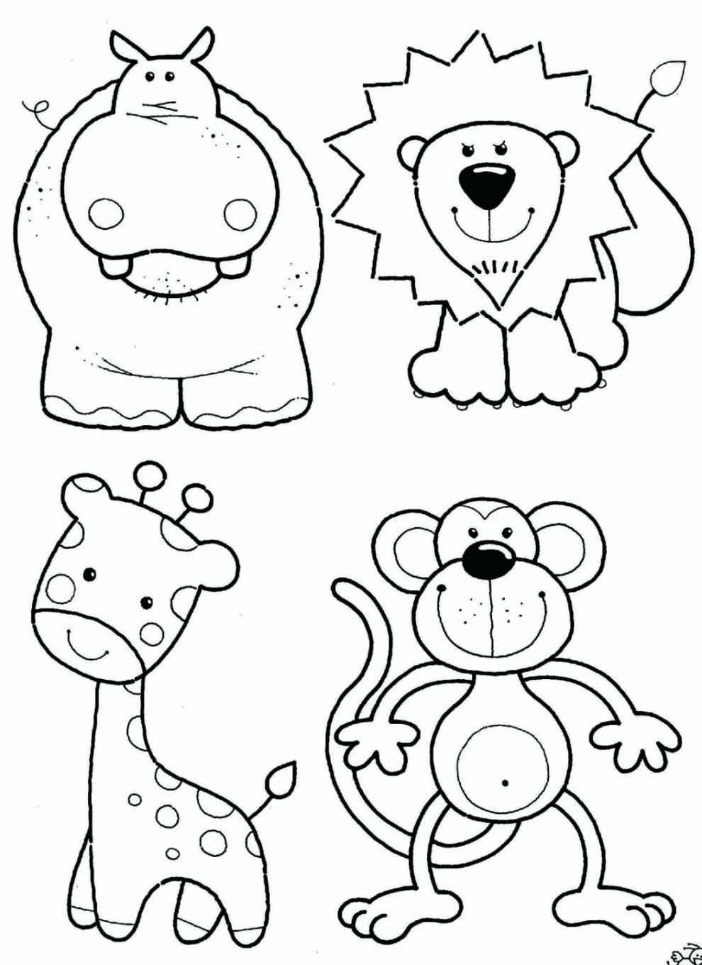 990x1360 Free Coloring Pages For Toddlers