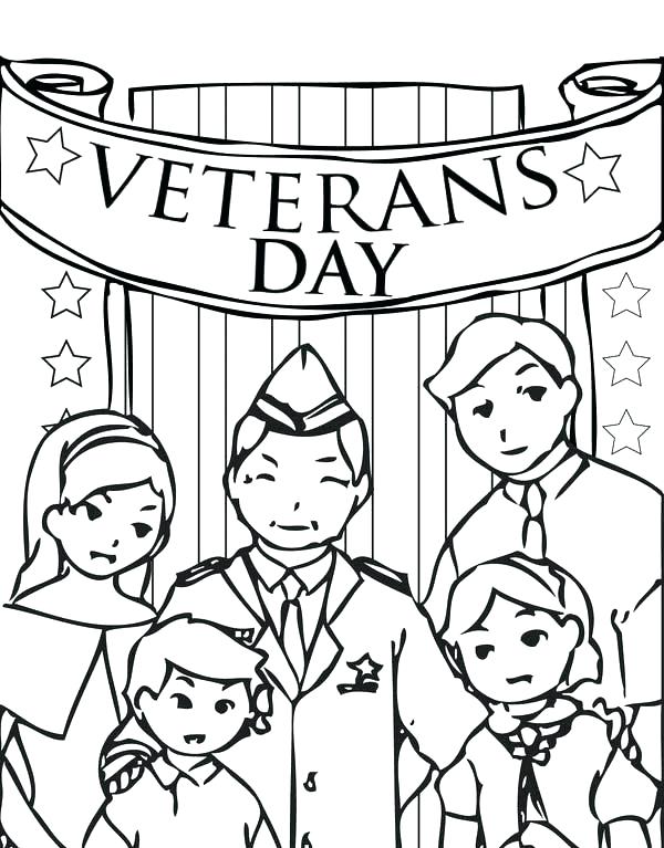 600x767 Veterans Day Coloring Pages Veterans Day Coloring Pages Veterans