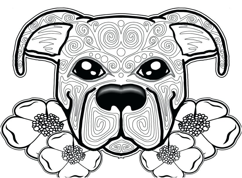 827x609 Free Coloring Pages Of Dogs Free Coloring Pages Dogs 7 Free