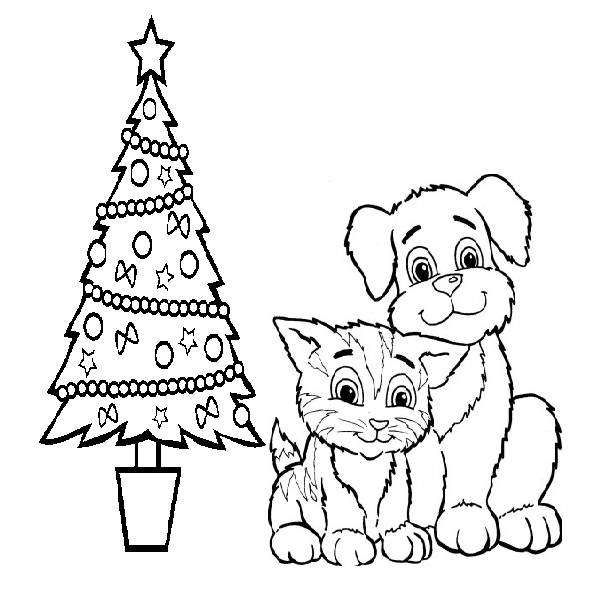 Free Coloring Pages Of Cats And Kittens