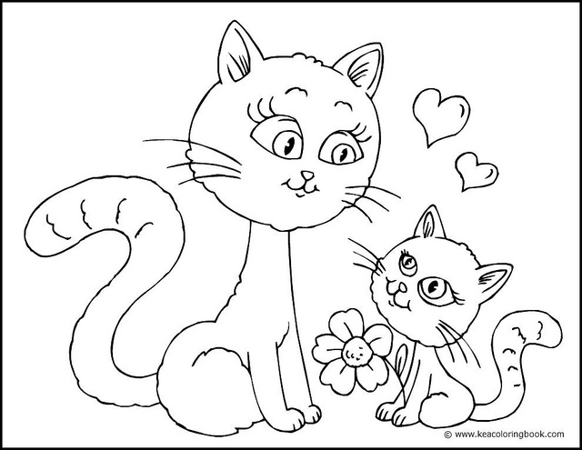 640x495 Free Coloring Pages Of Cats And Kittens 2276486