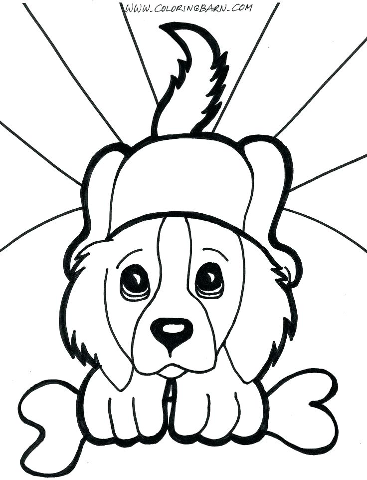 736x961 Coloring Pages Puppy Coloring Pages Puppies And Kittens Puppy