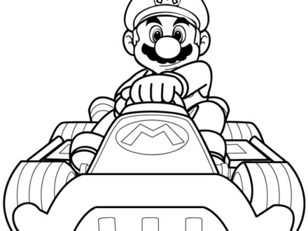 Free Coloring Pages Of Mario