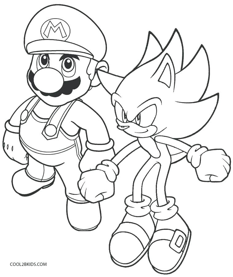 758x900 Free Coloring Pages Mario Free Online Super Mario Coloring Pages