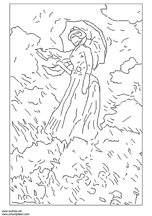 530x750 Monet Coloring Pages Good Coloring Pages Print Water Lilies