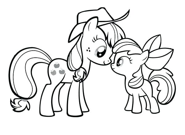 600x440 Mlp Coloring Pages To Print Download And Print My Little Pony
