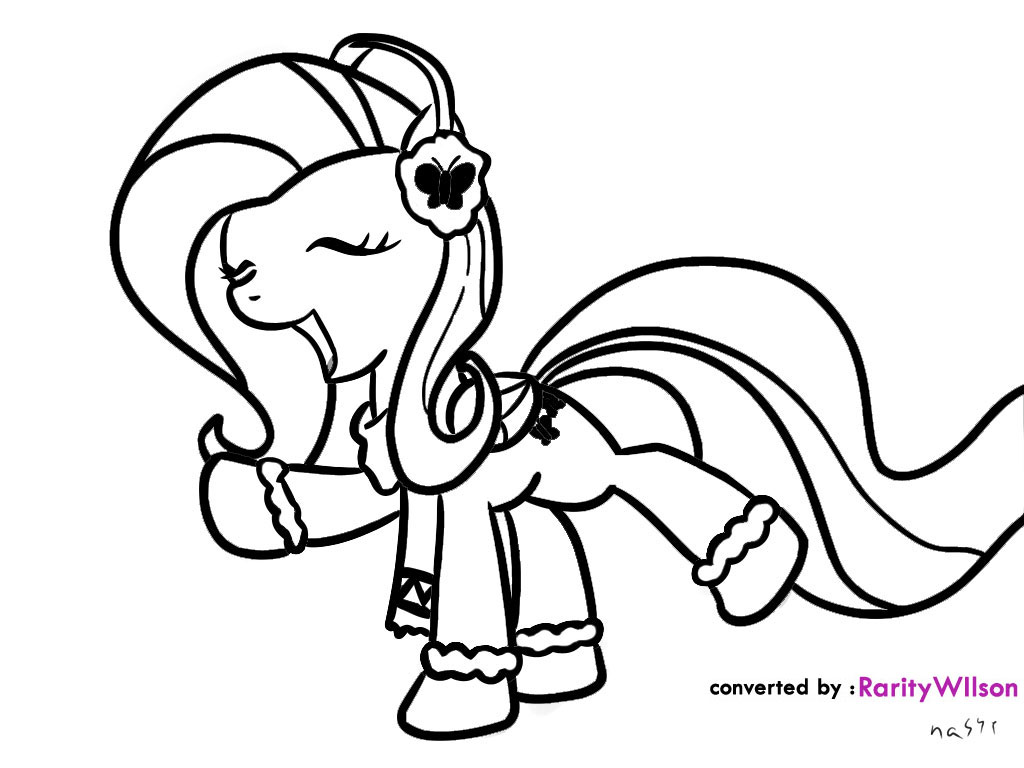 1024x768 35 My Little Pony Friendship Is Magic Coloring Page, My Little