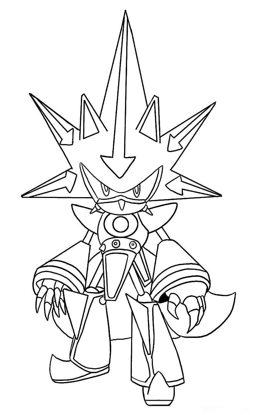 852x1400 Sonic The Hedgehog Coloring Pages