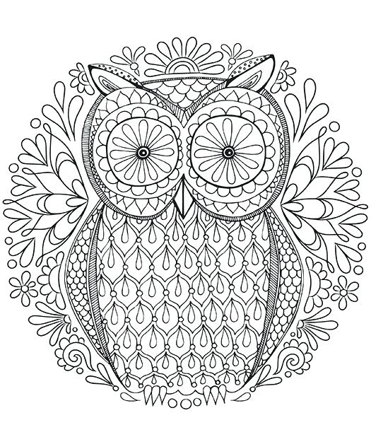 525x618 Printable Mandalas To Color For Adults Coloring Free Coloring