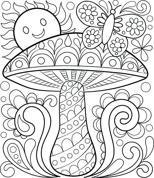 525x604 Fall Coloring Pages Pdf Plus Good Coloring Pages Of Animals