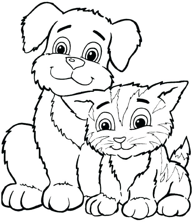 618x713 Bulldog Coloring Pages Free Dog Coloring Pages Dog Coloring Pages