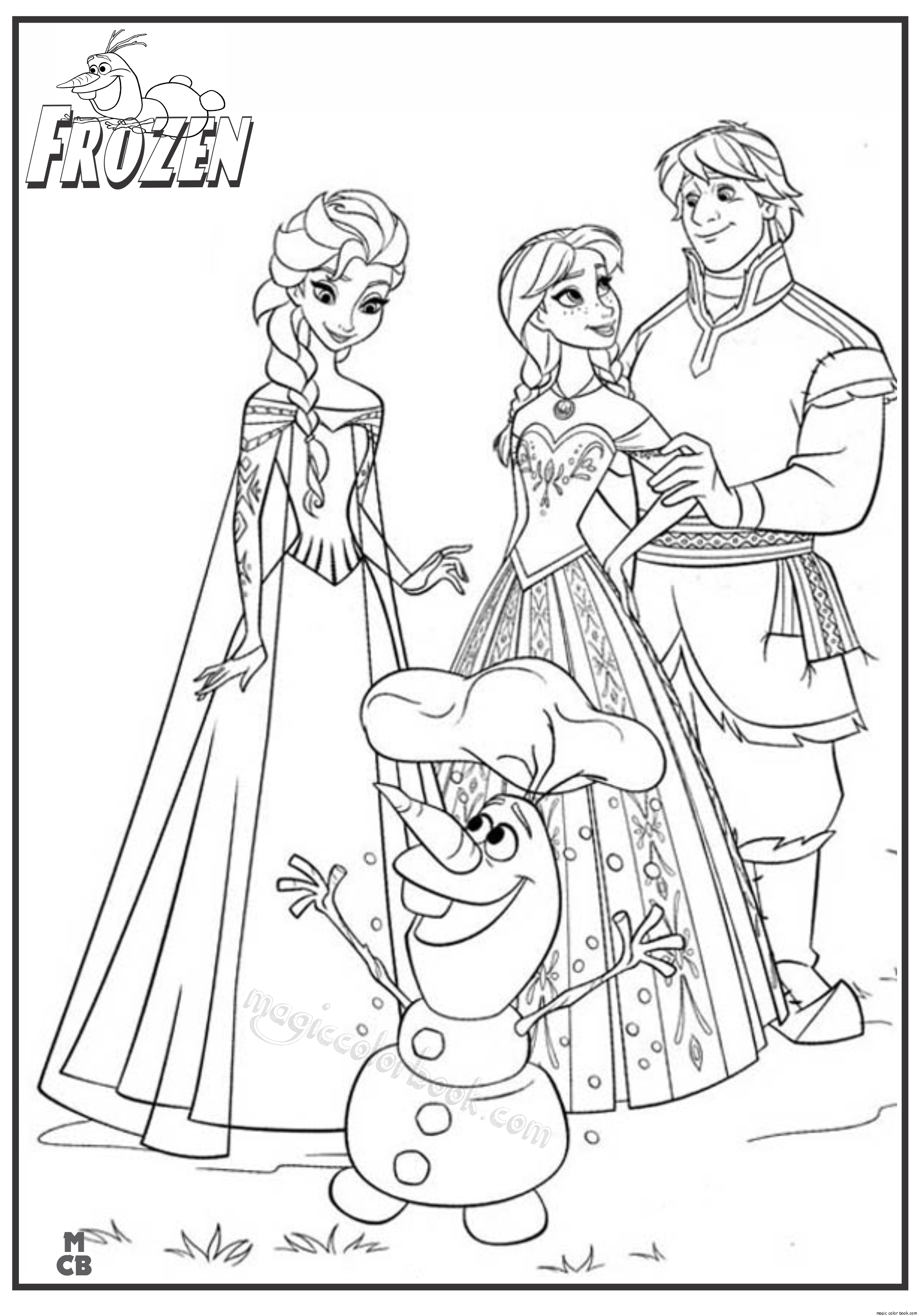 2449x3484 Frozen Online Coloring Pages Free For Kids Best Of Printable