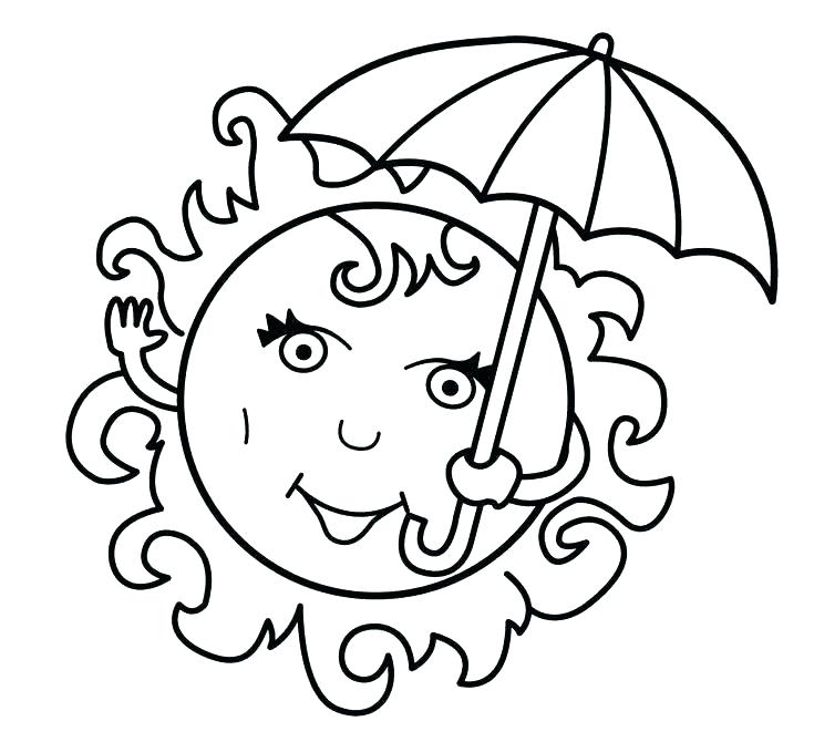 735x670 Free Summer Coloring Pages Free Summer Coloring Pages To Print